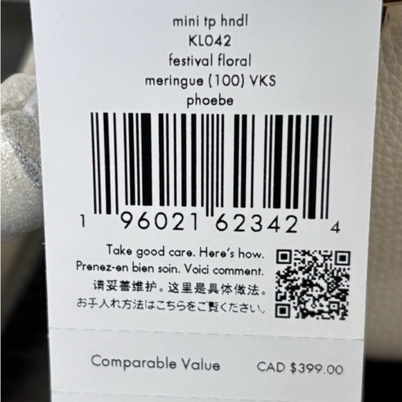 Kate Spade NWT Phoebe Perforates Top Handle and Crossbody Bag - Picture 4 of 4